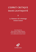 Esprit critique dans l'Antiquité (L'), t. 02